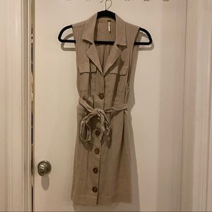 Free People button-up dress